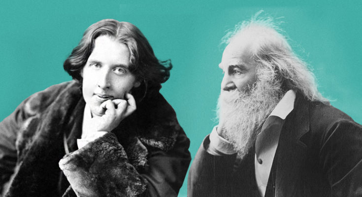 Oscar Wilde y Walt Whitman